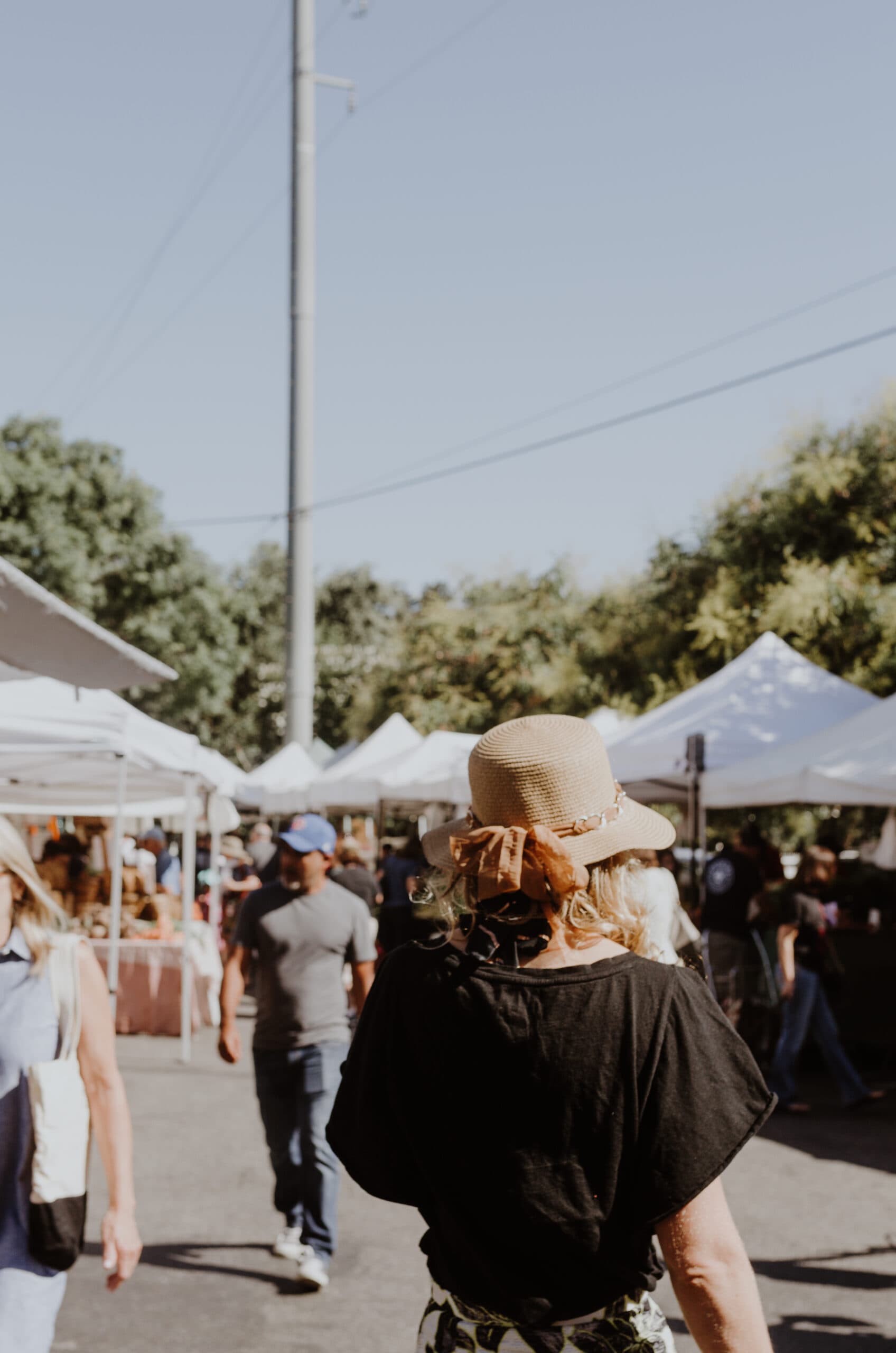 Lady at Farmer's Market