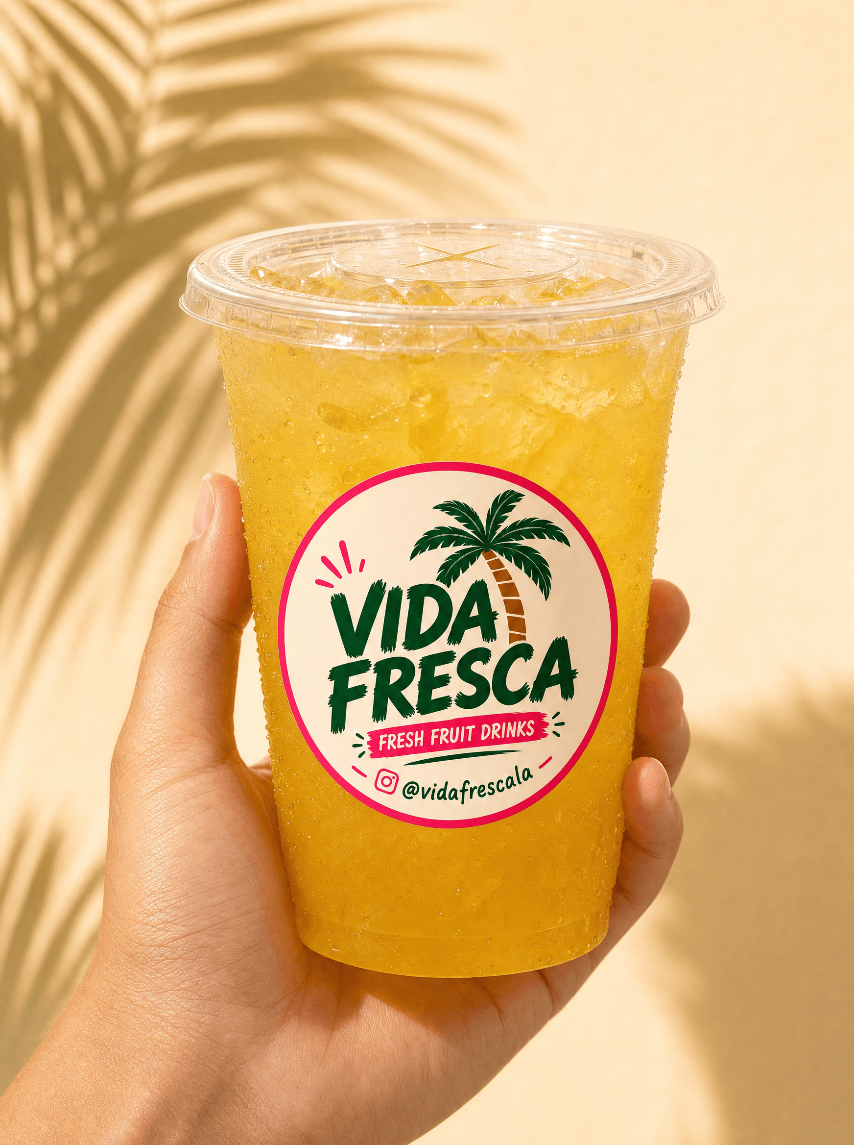 Vida Fresca pineapple paradise drink